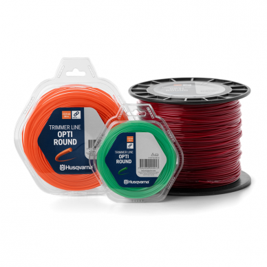 Žoliapjovės valas Opti Round 3 mm x 10 m 1